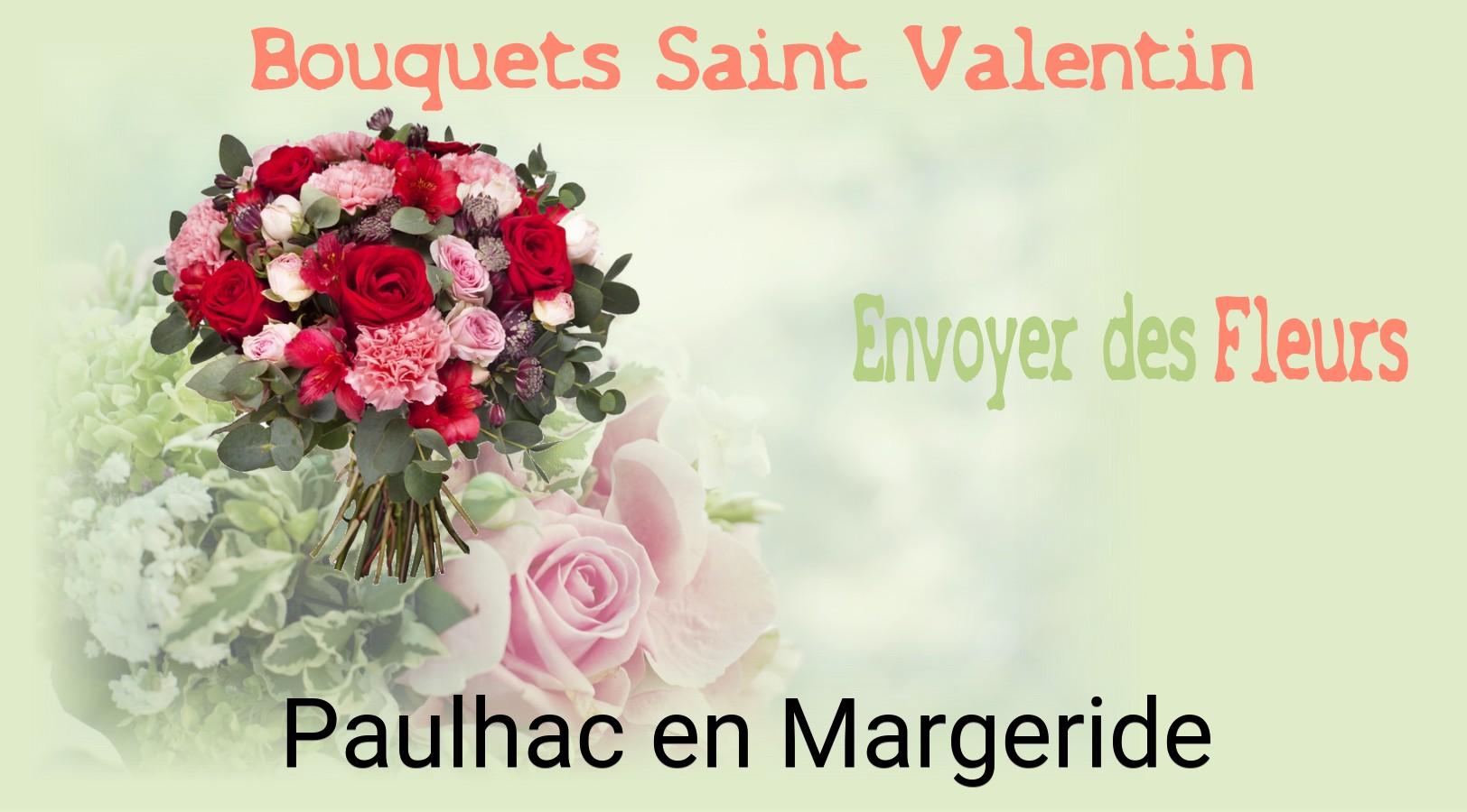 Roses de Saint-Valentin livrées à Paulhac-en-Margeride